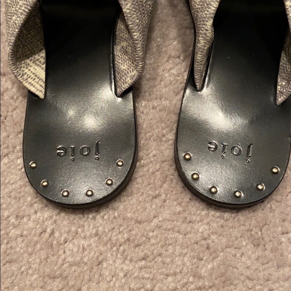 Joie Benita Reptile Sandal Slides - Picture 4 of 6